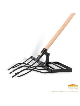 Innovative fork for aeration and loosening the soil 30 BLACK