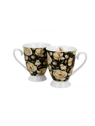 Pl Kubki Royal English Roses Black 2 Szt.