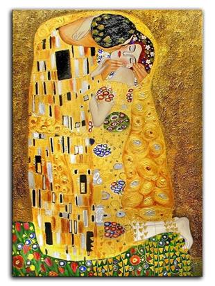 GUSTAV KLIMT-POLJUB-slika