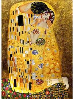 GUSTAV KLIMT-POLJUB-slika