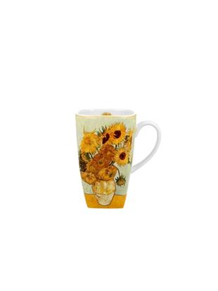 Pl Kubek Kwadratowy Sunflowers