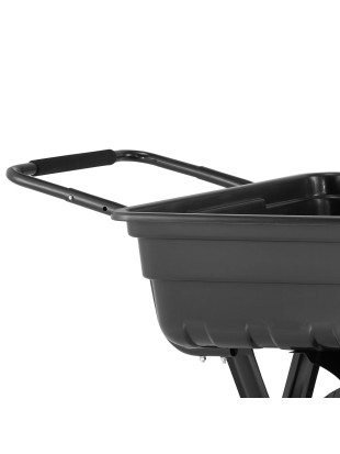 CARRIOLA DA GIARDINO A 2 RUOTE CON VASCA RIBALTABILE 3V1