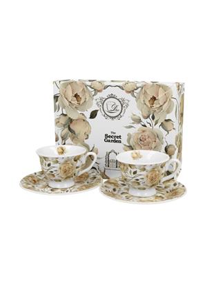 Pl Fil.espresso Royal Ze Spodkami English Roses Wh