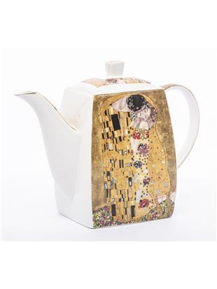 21 delni komplet za kavo-dekor Klimt Poljub