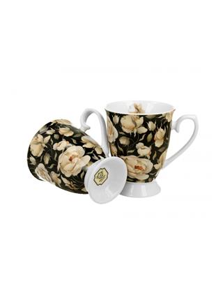 Pl Kubki Royal English Roses Black 2 Szt.