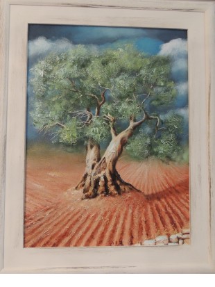 OLJČNO DREVO-slika