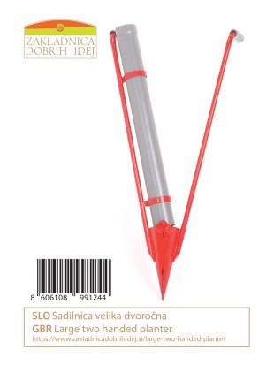 Piantatore manuale con due maniglie