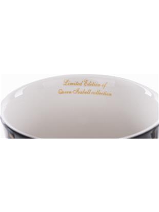 Lonček iz porcelana z dekorjem Klimt Poljub