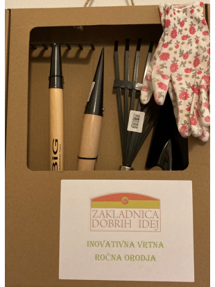 KIT GIARDINO DA DONNA 2 - con guanti da giardinaggio in regalo