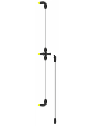 Tube with 3 nozzles horizontally