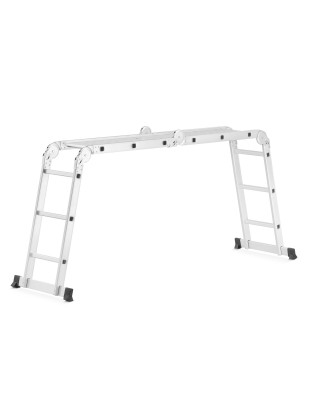 Multi-purpose articulated ladder 4x3 with platform
