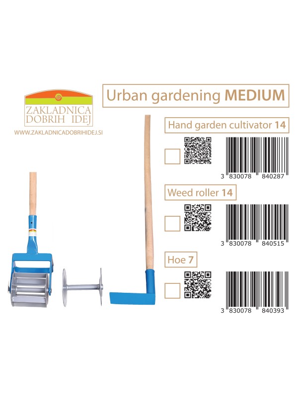 Urban gardening SREDNJI 2V1 +DARILO ROKAVICE