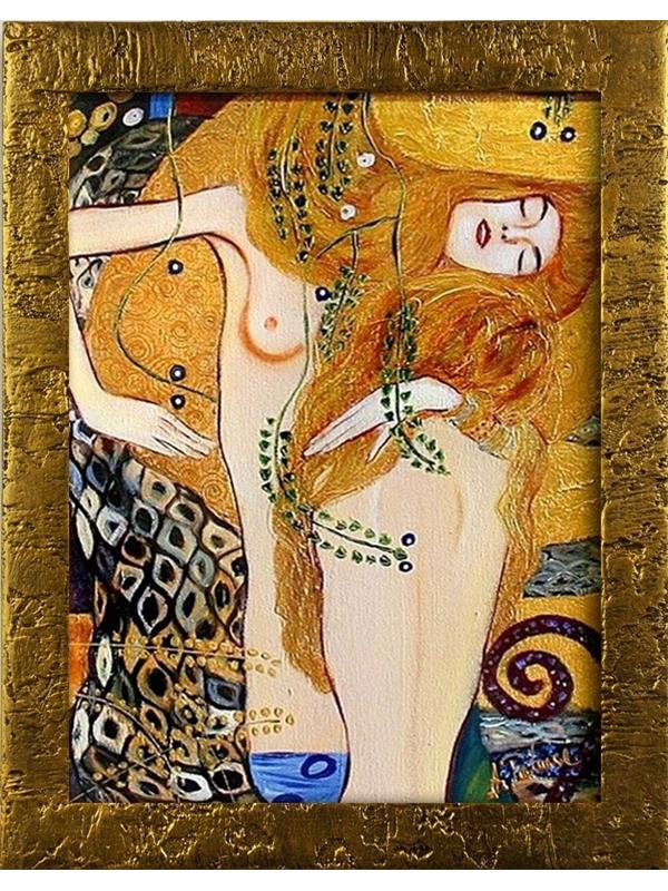 GUSTAV KLIMT-VODNE KAČE-slika