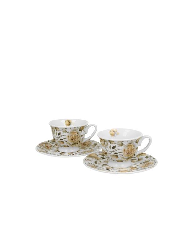 Pl Fil.espresso Royal Ze Spodkami English Roses Wh