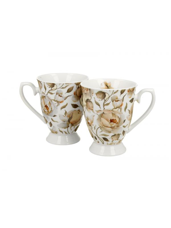 Pl Kubki Royal English Roses White  2Szt.
