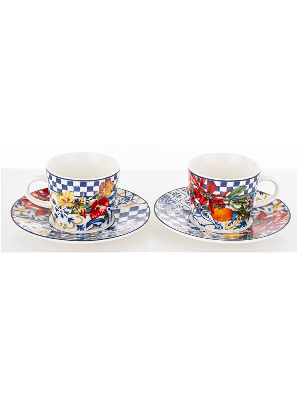 Filiżanka Ze Spodkiem Do Espresso  Kpl.2 Szt.