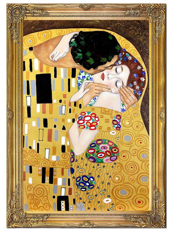 GUSTAV KLIMT-POLJUB-slika