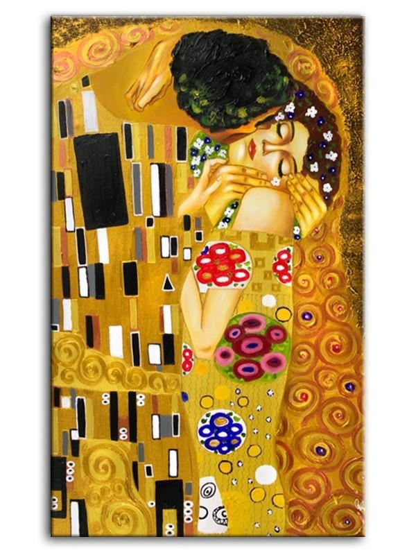 GUSTAV KLIMT-POLJUB-slika