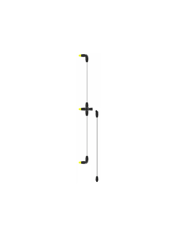 Tube with 3 nozzles horizontally